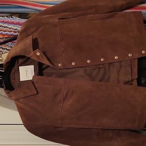 Mango Leather Jacket